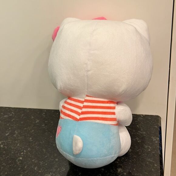 Sanrio Hello Kitty Holding strawberry with pink bow on head 14” - Picture 5 of 8